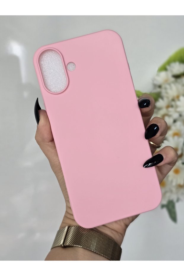 iPhone 16 Plus Compatible Velvet Inside Launch Pink Phone Case