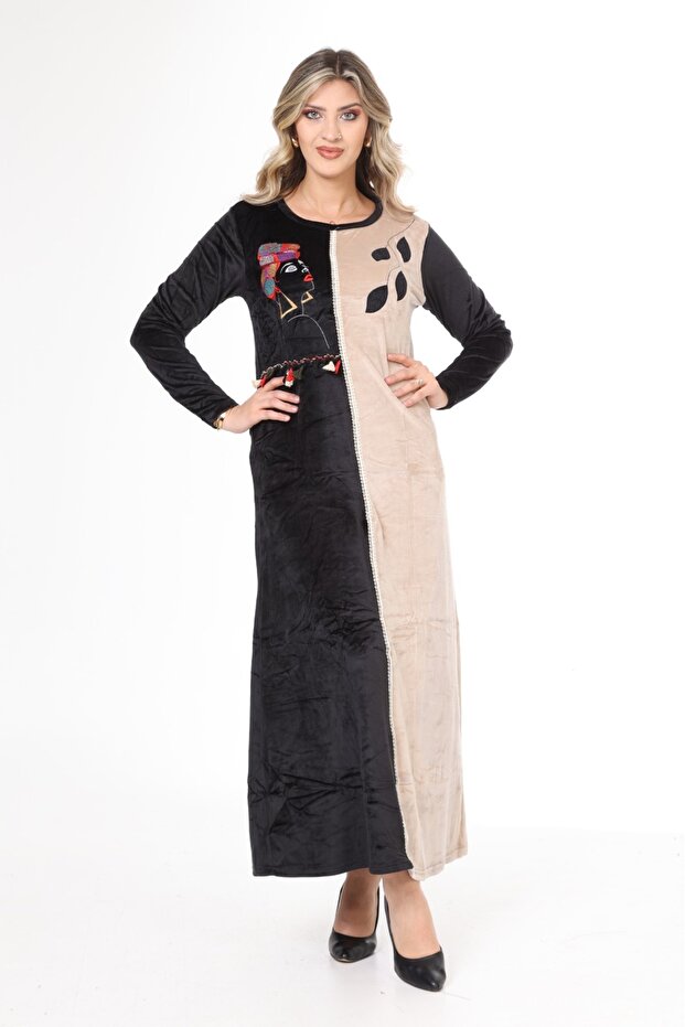 ROCHIE DE CATIF DE DAMĂ MÂNECĂ LUNGĂ - 8