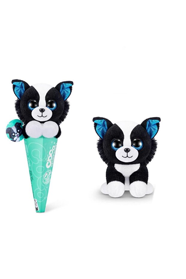 Ccn00000 مخاريط كوكو صغيرة قطيفة - 4