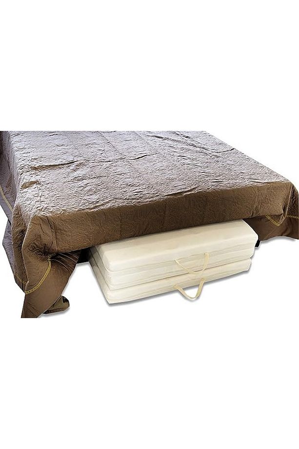 Katlanır Yer Yatağı Ve Tek Kişilik Sünger Katlanır Minder Yatak 90x190 cm 6 cm Büyük - 3