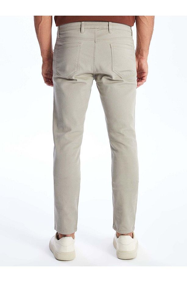 LCWAIKIKI Basic Dar Kalıp Erkek Chino Pantolon - 5