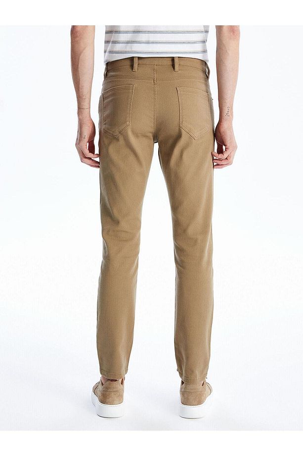 LCWAIKIKI Basic Dar Kalıp Erkek Chino Pantolon - 5