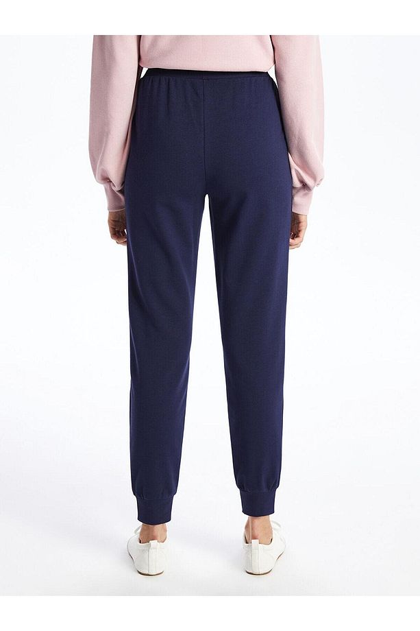 LCW Vision Kadın Beli Lastikli Düz Jogger Eşofman Altı - 4