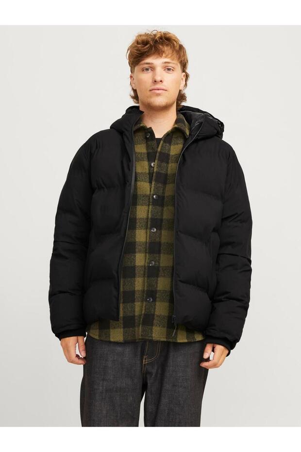 Jjpayne puffer jacket black - 2