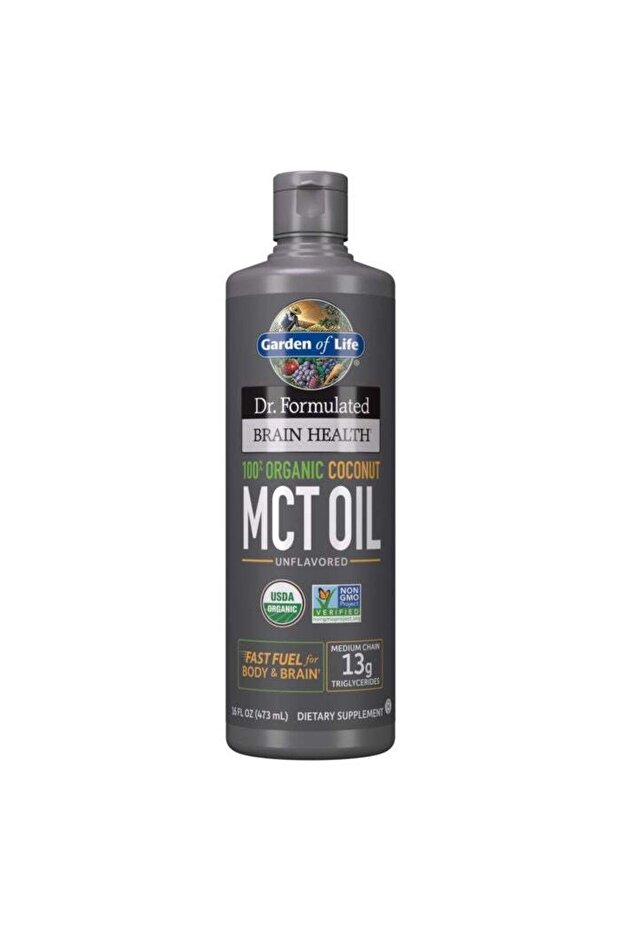 Organic Coconut MCT Oil, Unflavored, 473 Ml