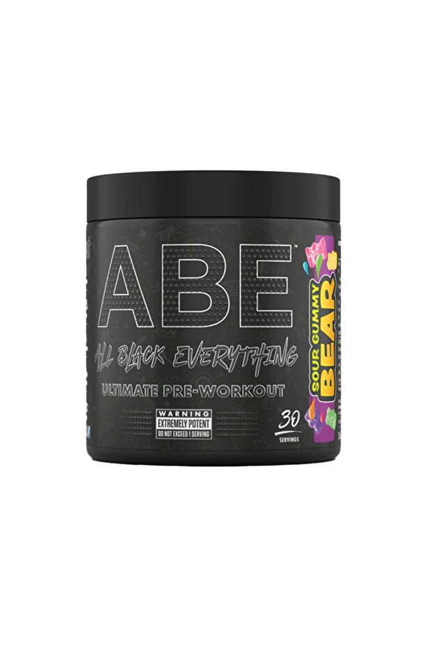 ABE Pre Workout Food Supplement, Sour Gummy Bear, 375 Gm