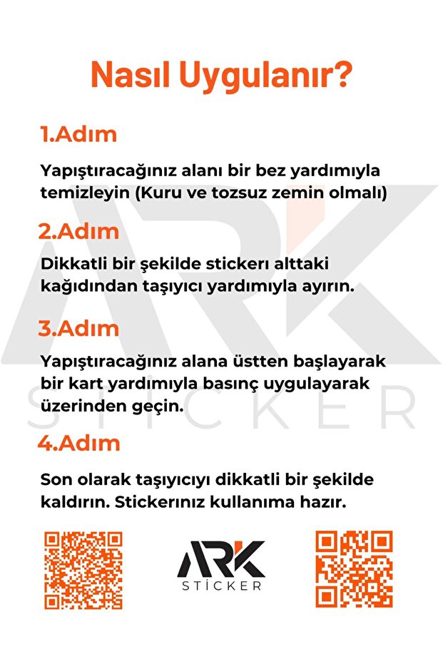 Egea Tim 2 Adet Sticker - 3