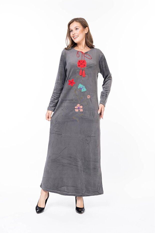 ROCHIE DE CATIF DE DAMĂ MÂNECĂ LUNGĂ - 4