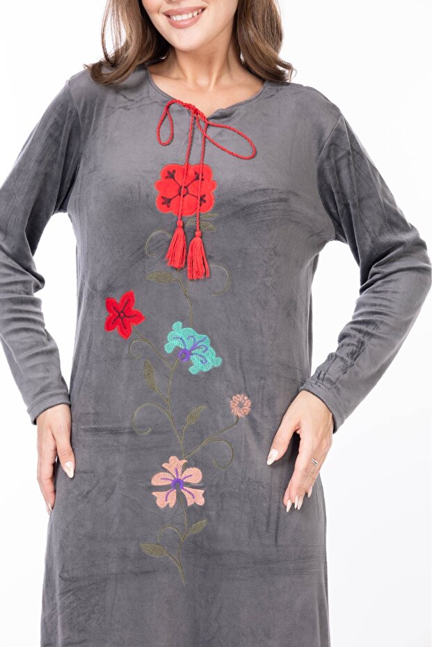 ROCHIE DE CATIF DE DAMĂ MÂNECĂ LUNGĂ - 3