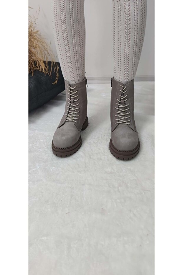 GERÇEK NUBUK DERİ POSTAL BOT - 1