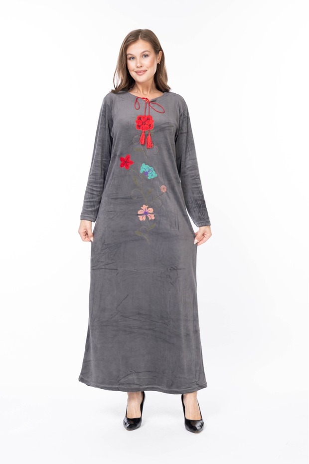 ROCHIE DE CATIF DE DAMĂ MÂNECĂ LUNGĂ - 8