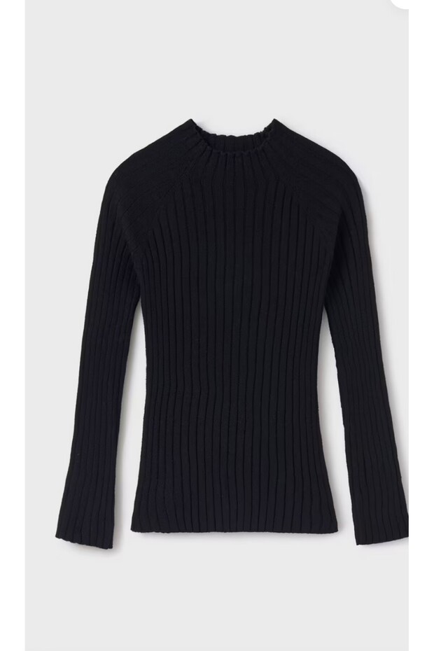 Girl's Half Fisherman Knitwear