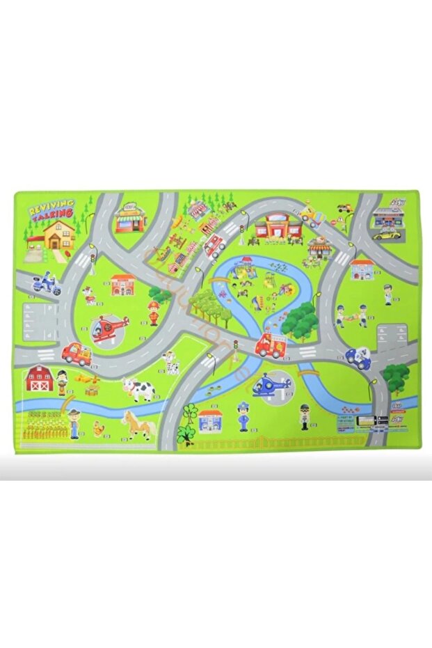 Akar 05-725 Play Mat City 1 150X100Cm
