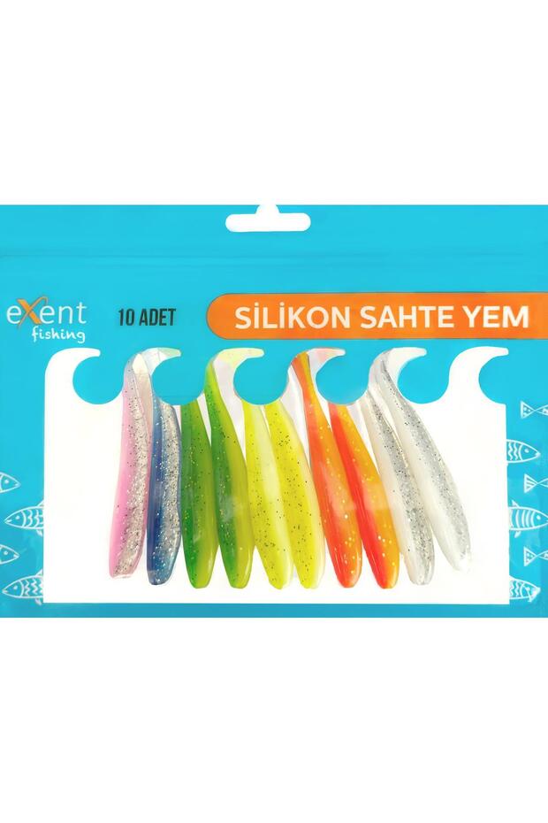 10 Adet Silikon yem - 1