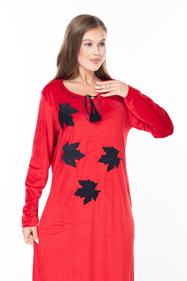 ROCHIE DE CATIF DE DAMĂ MÂNECĂ LUNGĂ - 4