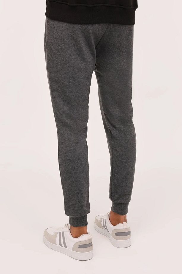 Mb Ct107 Jogger 4pr,antrasıt Mel, Erkek Pantolon Tek Alt - 2