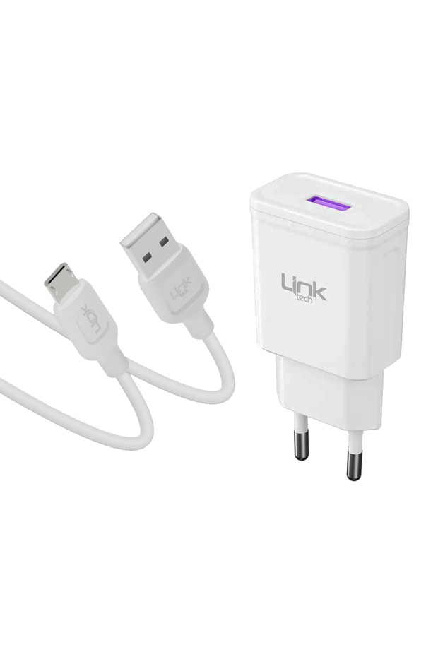 T441e 18w Qc3.0 Hızlı Şarj Aleti Ve Micro Usb Kablo Set - 1