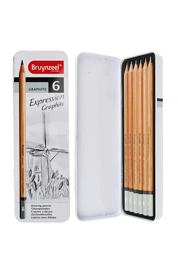 Expressıon Graphıte Dereceli Grafik Kalem Seti 6'lı - 1