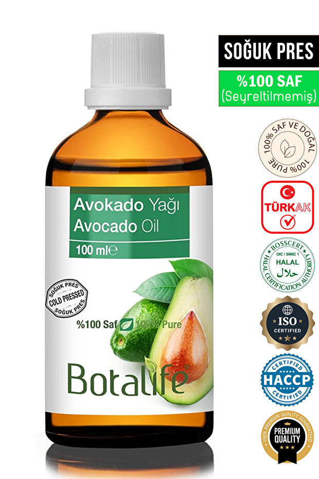 Pure Avocado Oil 100ml - 100% Pure and Natural