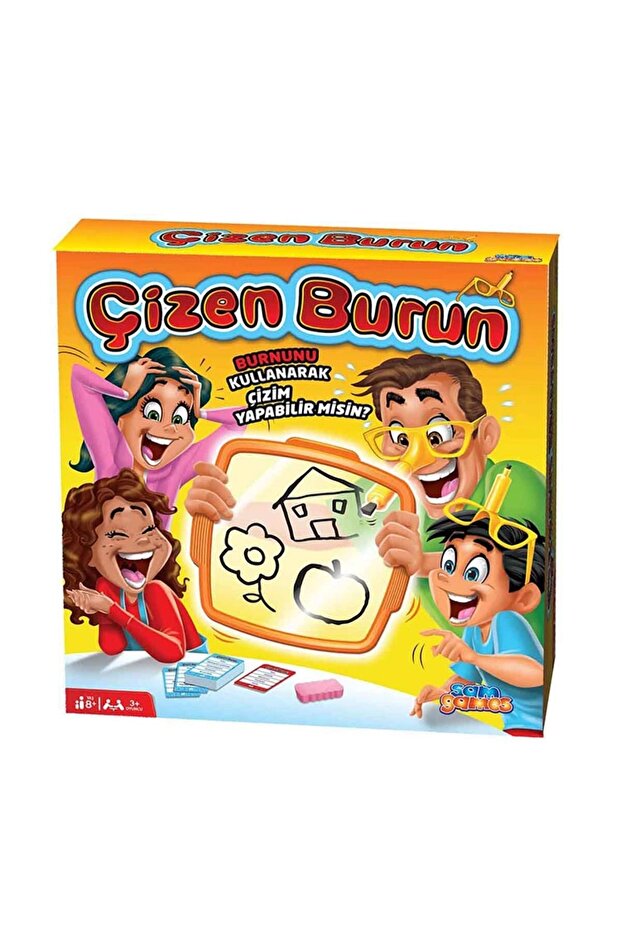 Samatlı 72613 Çizen Burun Kutu Oyunu - 1
