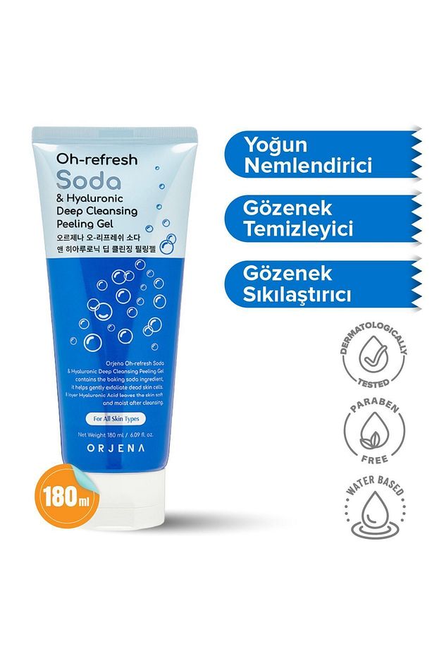 Oh-refresh Soda&hyaluronıc Deep Cleansıng Peeling Jel-nemlendirici Etkili Temizleme Peeling -180ml - 3