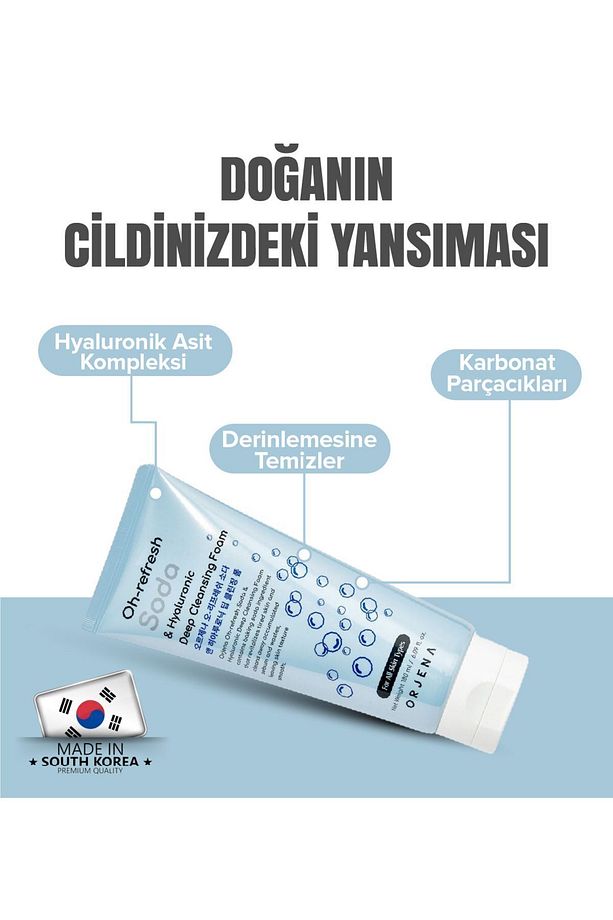 Oh-refresh Soda&hyaluronıc Deep Cleansıng Foam-soda&hyaluronic Nemlendirici Temizleme Köpüğü 180ml - 4