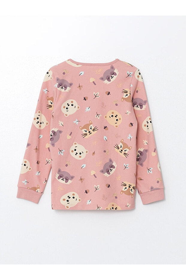 Lcwk Bisiklet Yaka Polar Kız Çocuk Pijama Takımı - 3