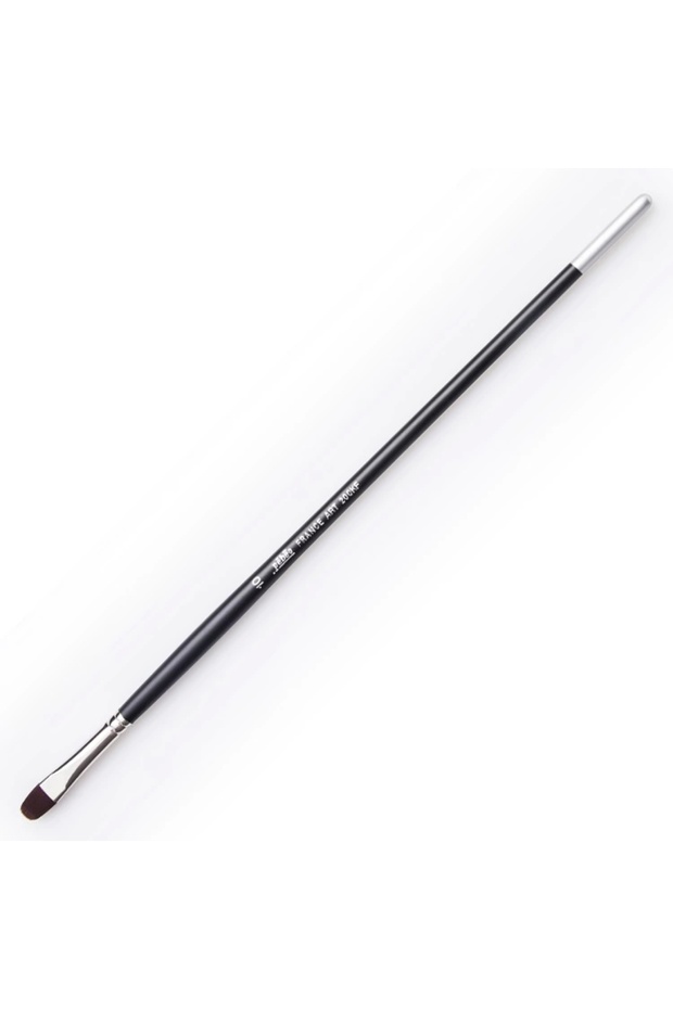 200kf/10 Synthetic Tip Long Handle Oil Acrylic Cat's Tongue Brush