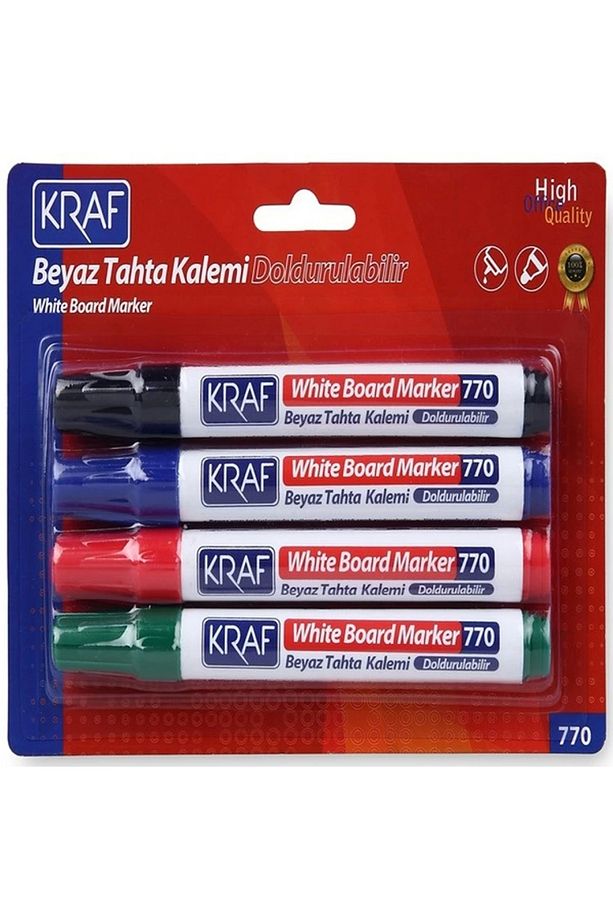 Doldurulabilir Tahta Kalemi 4'lü Set 770-4 - 1
