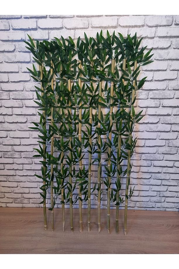 160 Cm 15 Adet Bambu Islak Doku 1.kalite Yaprak - 1