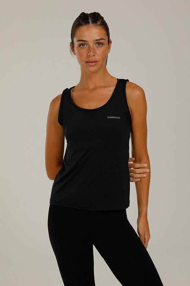2m Ct124 Basıc Tank Top 2fx,sıyah, Xs - 1