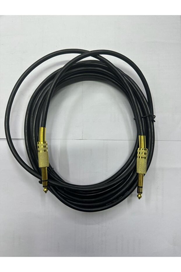 5 meters stereo amplifier cable 6.3 mm stereo guitar reed cable