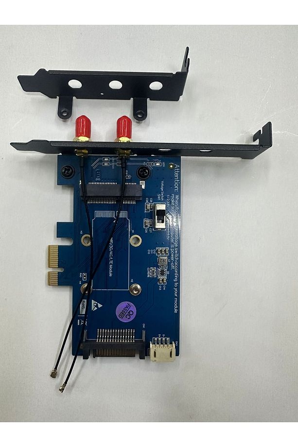 Pci exp wireless adaptör sim kartlı pci-e wireless adaptör pci express wireless sim kartlı - 2