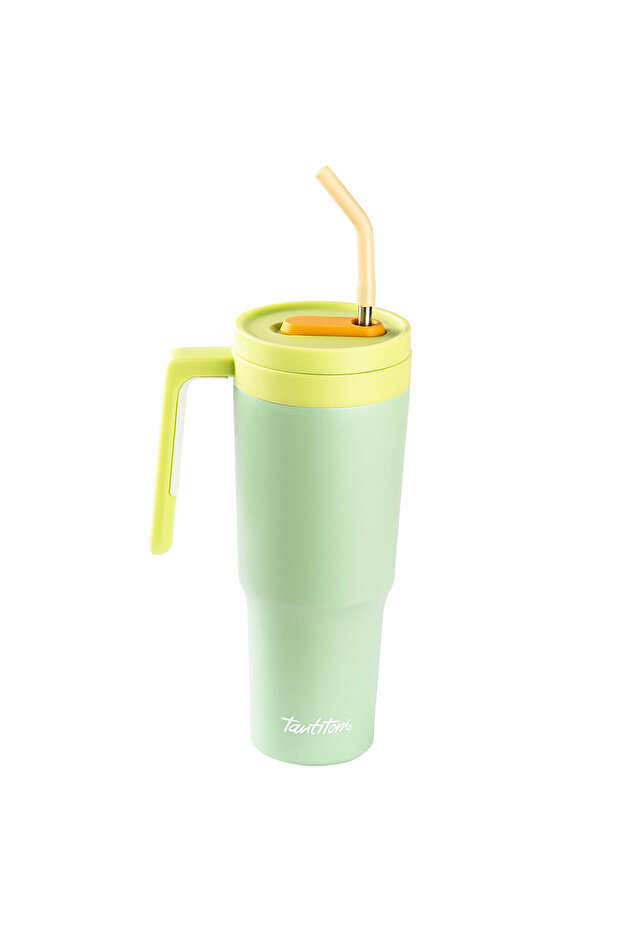 020-01-Green Pipet Stainless Steel Thermos Cup 1.2L