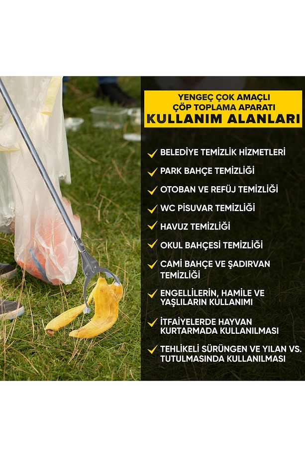 Çöp Toplama Aparatı Çok Amaçlı - 3