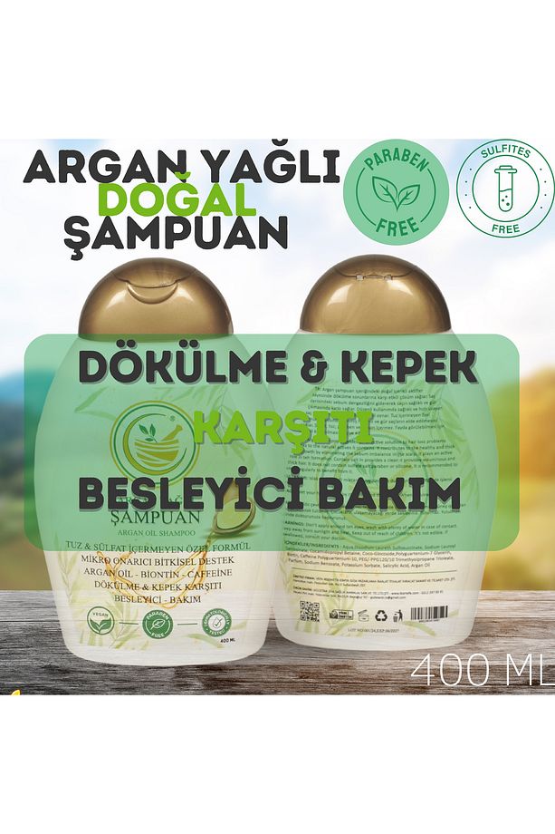 Argan Yağlı Bitkisel Şampuan - 2
