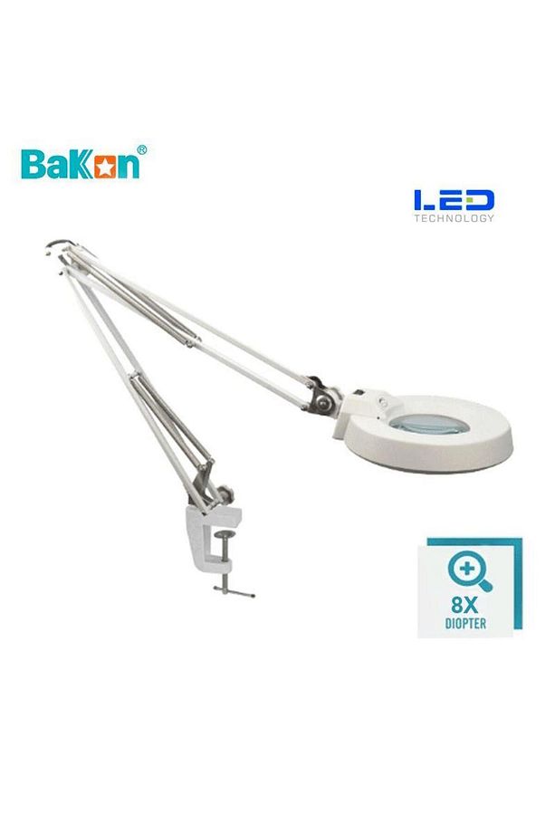 Bk500c-8x 15w Led Akrobat Büyüteç 127 Mm 8 Diopter Mercek ( Loop ) - 1