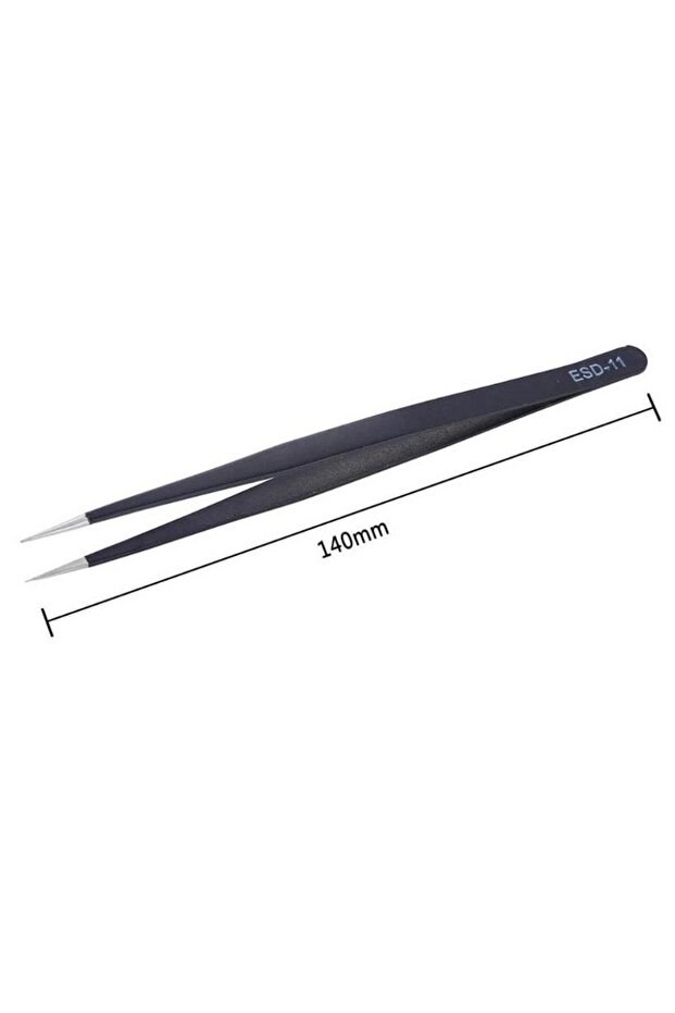 Esd ST 11 Antistatic Tweezers Straight 140mm