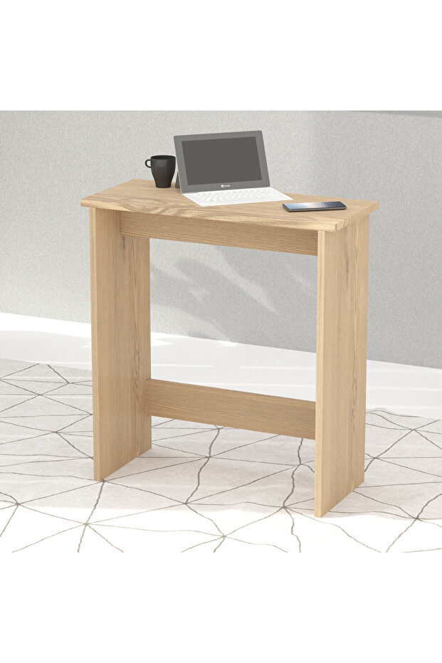 Study Desk with Foot Rest Support, Executive Desks Ideal for Home and Office - Light Imperia