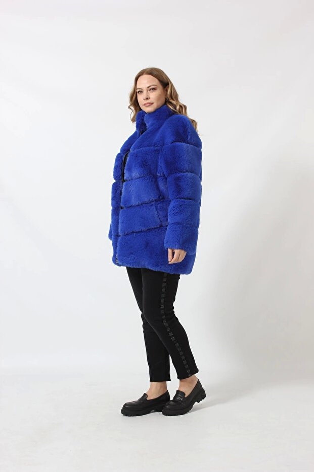 Tüylü Lüks Kaban - 7