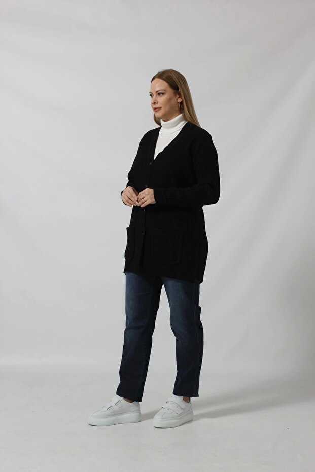 DÜĞMELİ CEPLİ HIRKA - 2