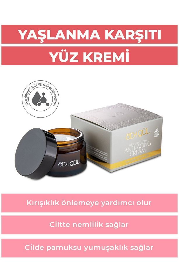 Yaşlanma Karşıtı Krem 45 ml - Ultra Care Series Anti-aging Cream | Hyalüronik Asit - 4