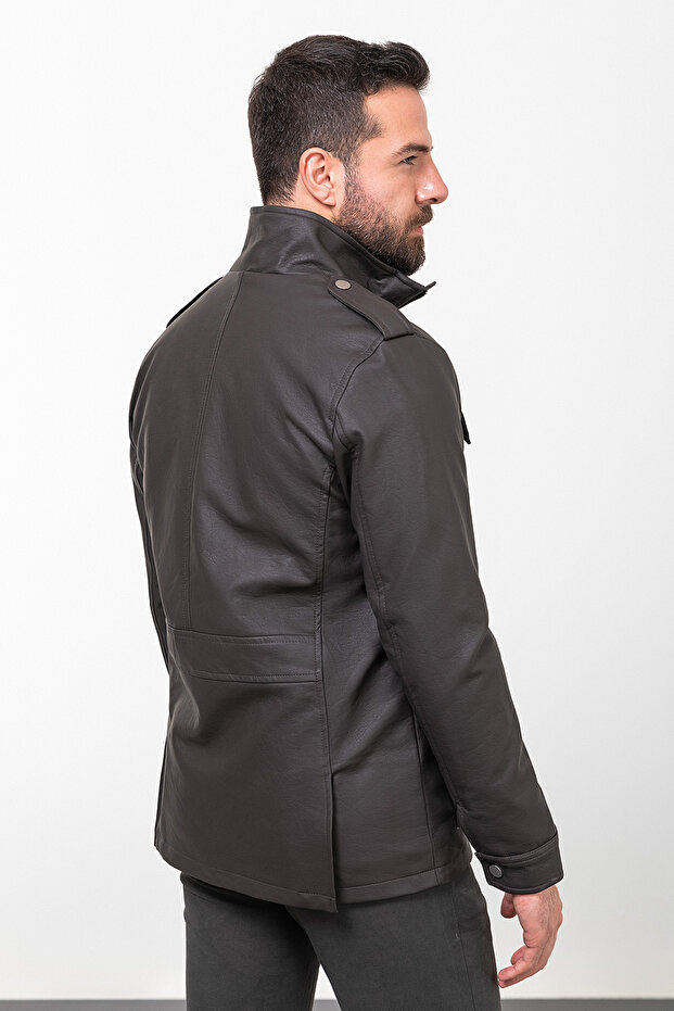 TRENCH HAKİM YAKA - 7