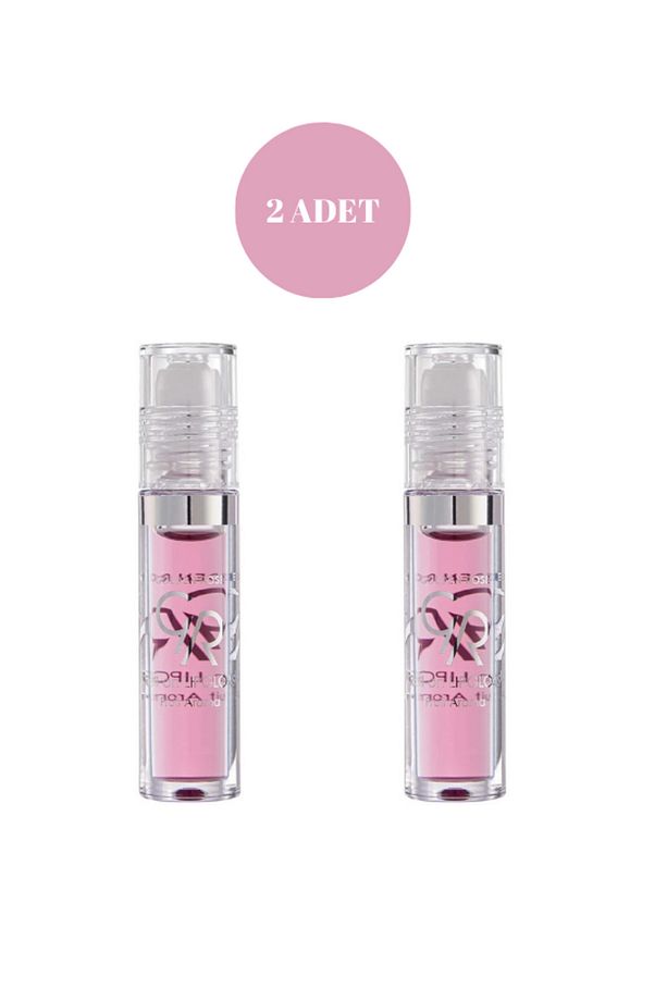 Roll On Lipgloss No:01 Strawberry 2Lİ Meyveli Dudak Parlatıcısı - 1