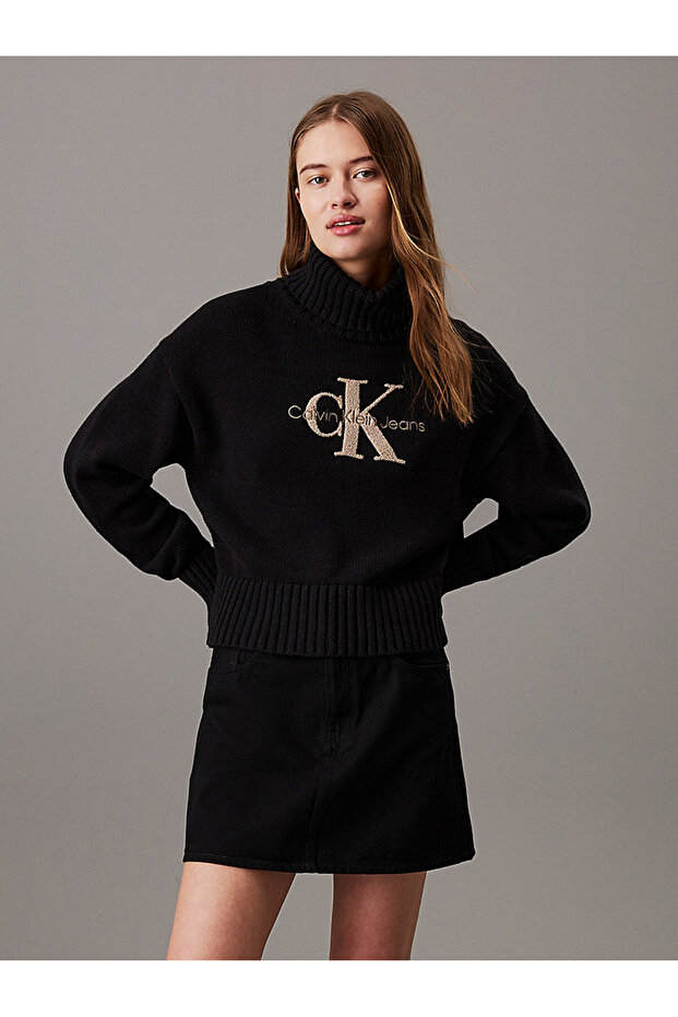 CHENILLE MONOLOGO SWEATER - 1