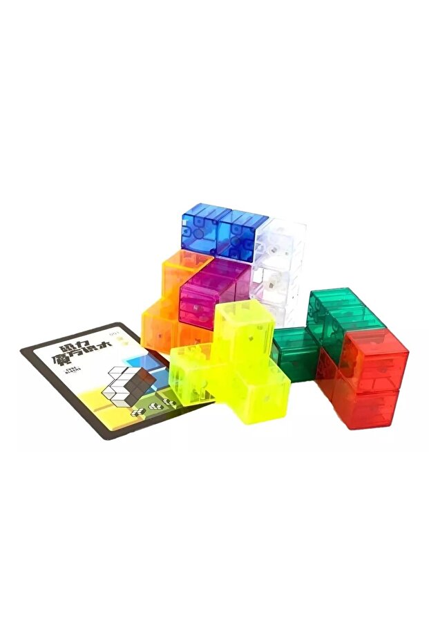 Renkli Manyetik Bloklar - 8