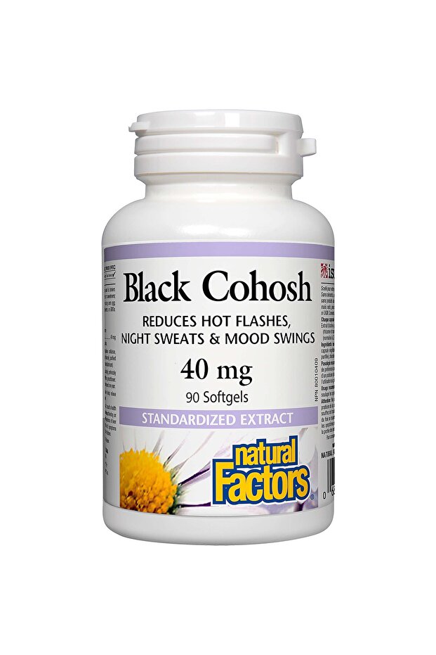 Black Cohosh Extract, 40 mg, 90 Veggie Capsules