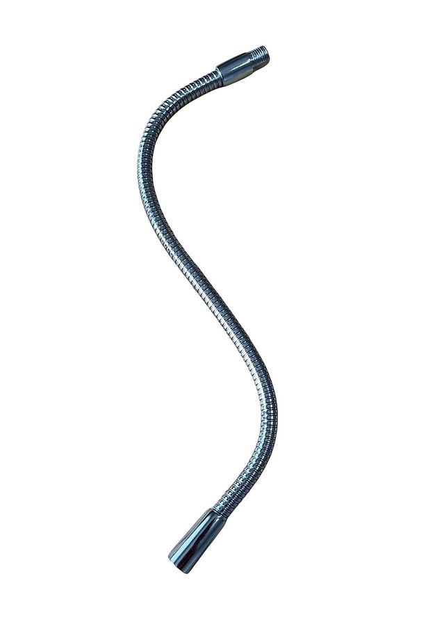 Metal Spiral Hortum (30cm-8mm) Krom Kaplama Masa lambası Aplik vb için (M10) - 1