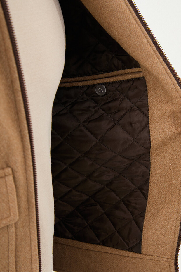 MONT GÖMLEK KÜRKLÜ YAKA - 5