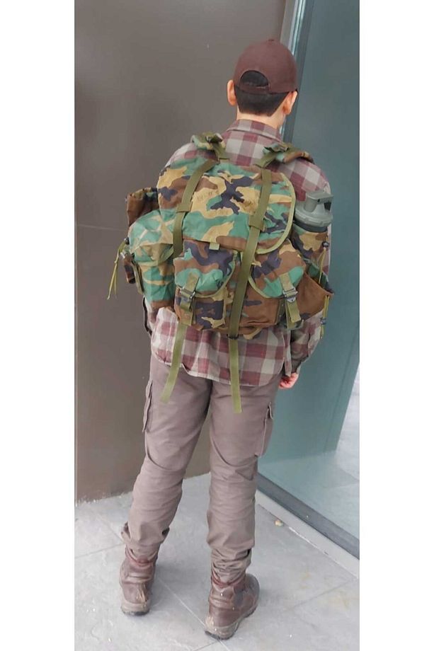 Kamuflaj Askeri Sırt Çantası Modeli - 6